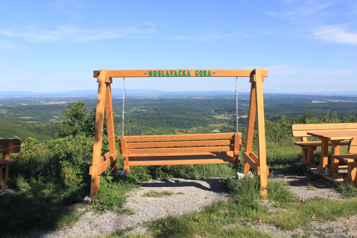 Foto točka Vis na Moslavačkoj gori.